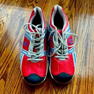 Harrow Volt Men's Indoor Court Shoe (Blue/Red)